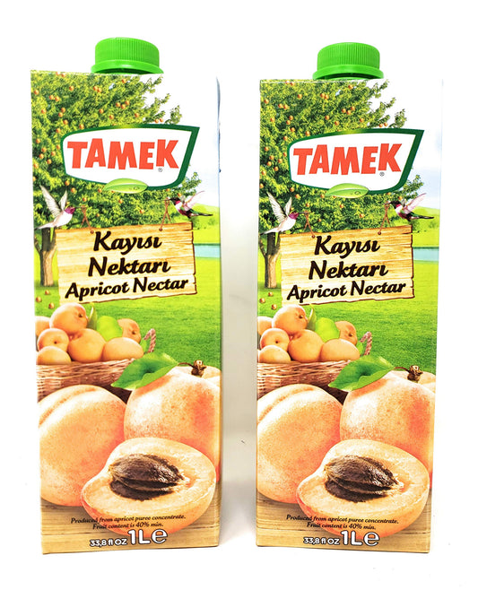 Tamek Apricot Nectar Juice 2 Pack Total of 676floz