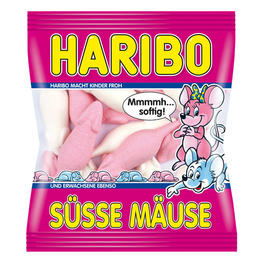 Haribo Susse Mause Sweet Mice Gummi Candy 200g