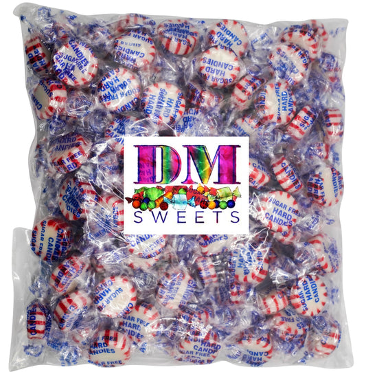 Sugar Free Peppermint Starlights  25 lbs of Individually Wrapped Hard Candy