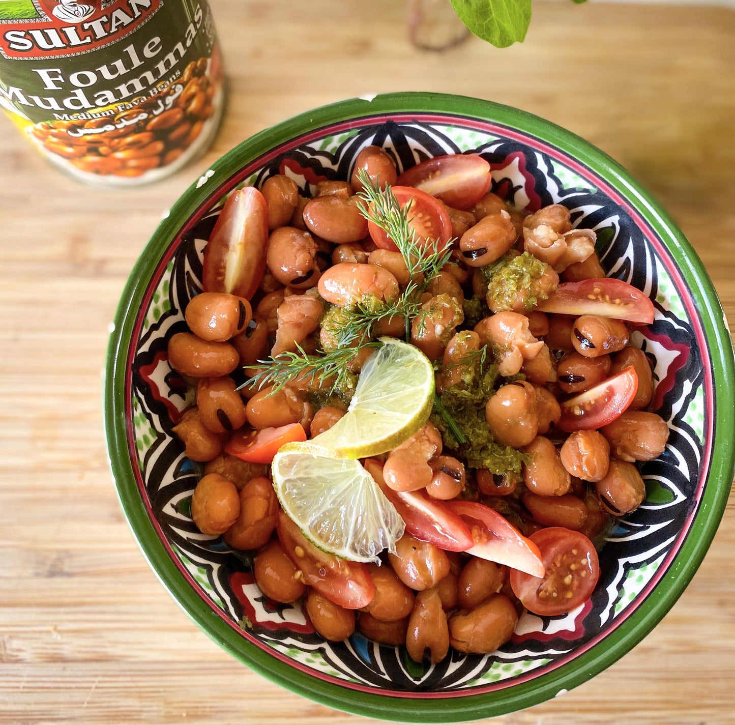 Sultan Brand Foule Mudammas Medium Fava Beans High in Dietary Fiber No Fat No Cholesterol 1480oz