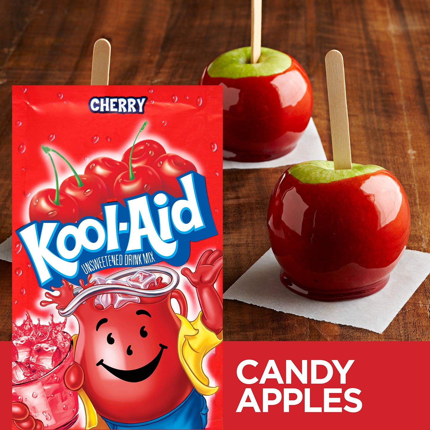 Kool Aid Cherry Powdered Drink Mix 013oz Packets Pack of 192