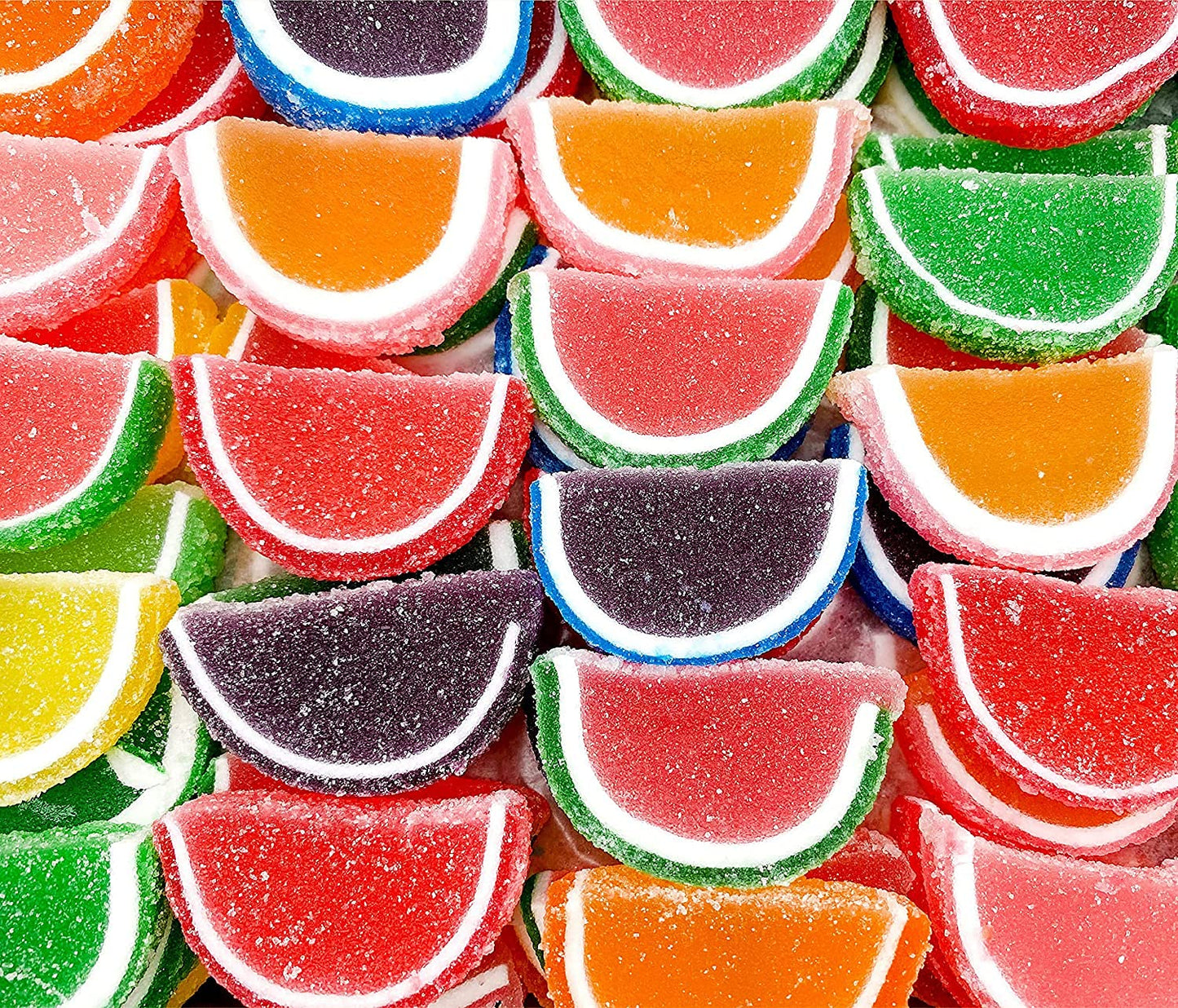 Fruit Slices Jelly Candy Assorted Flavors  5 Pound Box 160 Count