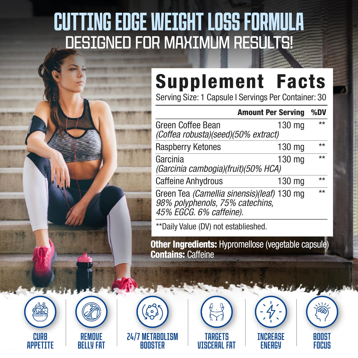 Doc Certified | Belly Fat Burner Weight Loss Pills for Women | Appetite Suppressant, Burn Fat 24/7, Maximize Weight Loss, Increase Energy | | Extra Strength Slimming Pills - 60 Capsules