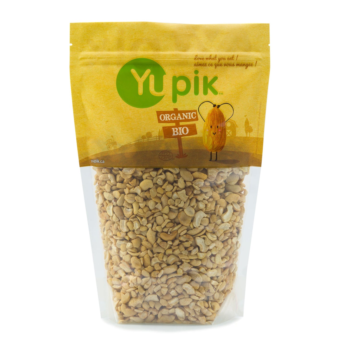 Yupik Organic Raw Cashew Pieces 22 lb GlutenFree Kosher NonGMO Vegan Chopped Nuts Unsalted Unroasted OilFree Crunchy Cashews Nut Topping  Inclusion Ideal for Baking  Cooking