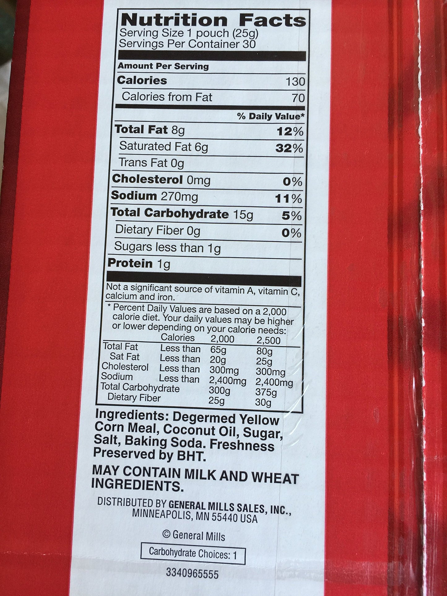 Bugles Original Flavor  30 ct
