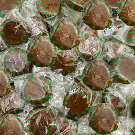 Chocolate Starlight Mints Hard Candy Individually Wrapped 15Pound Pack About 120 Pieces