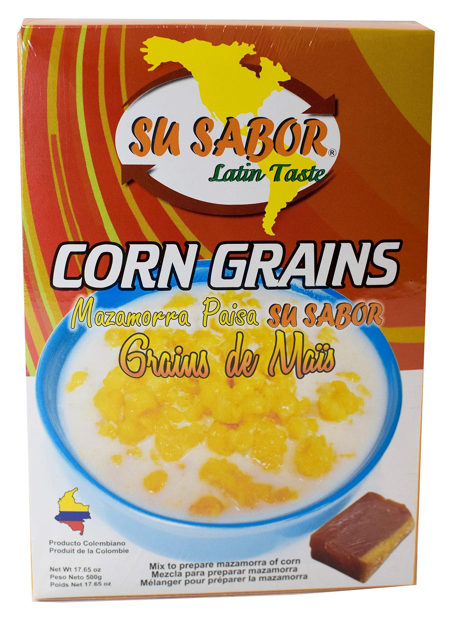 Su Sabor Mazamorra PaisaCorn Grains 1765 ounces