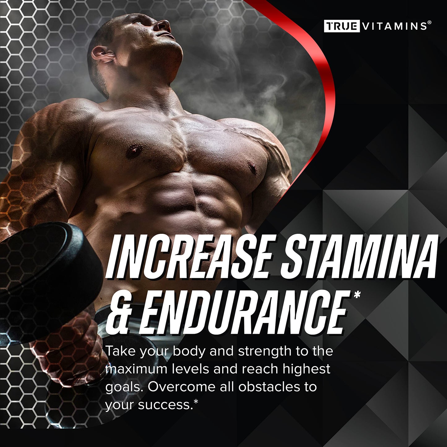Testosterone Booster Supplement for Men - Performance Test Boost - Male Enhancing Enlargement Pills - Enhance Energy, Endurance, Stamina, Strength, Drive & Muscle Growth - 60 Capsules - 30 Servings