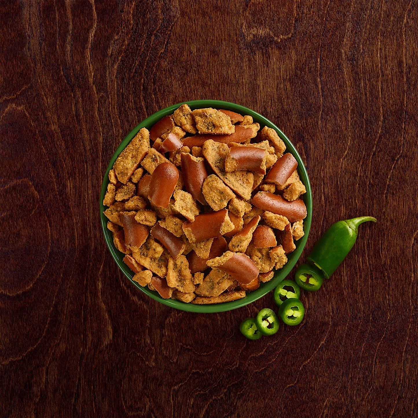 Snyders of Hanover Pretzel Pieces Jalapeno 1125 Oz
