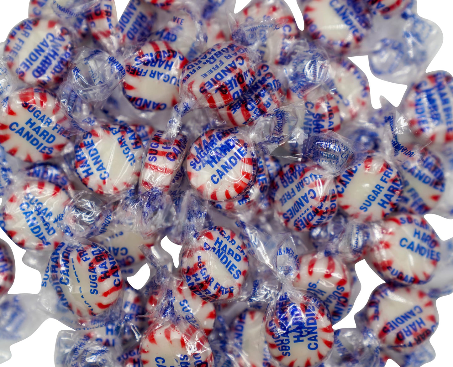 Sugar Free Peppermint Starlights  25 lbs of Individually Wrapped Hard Candy