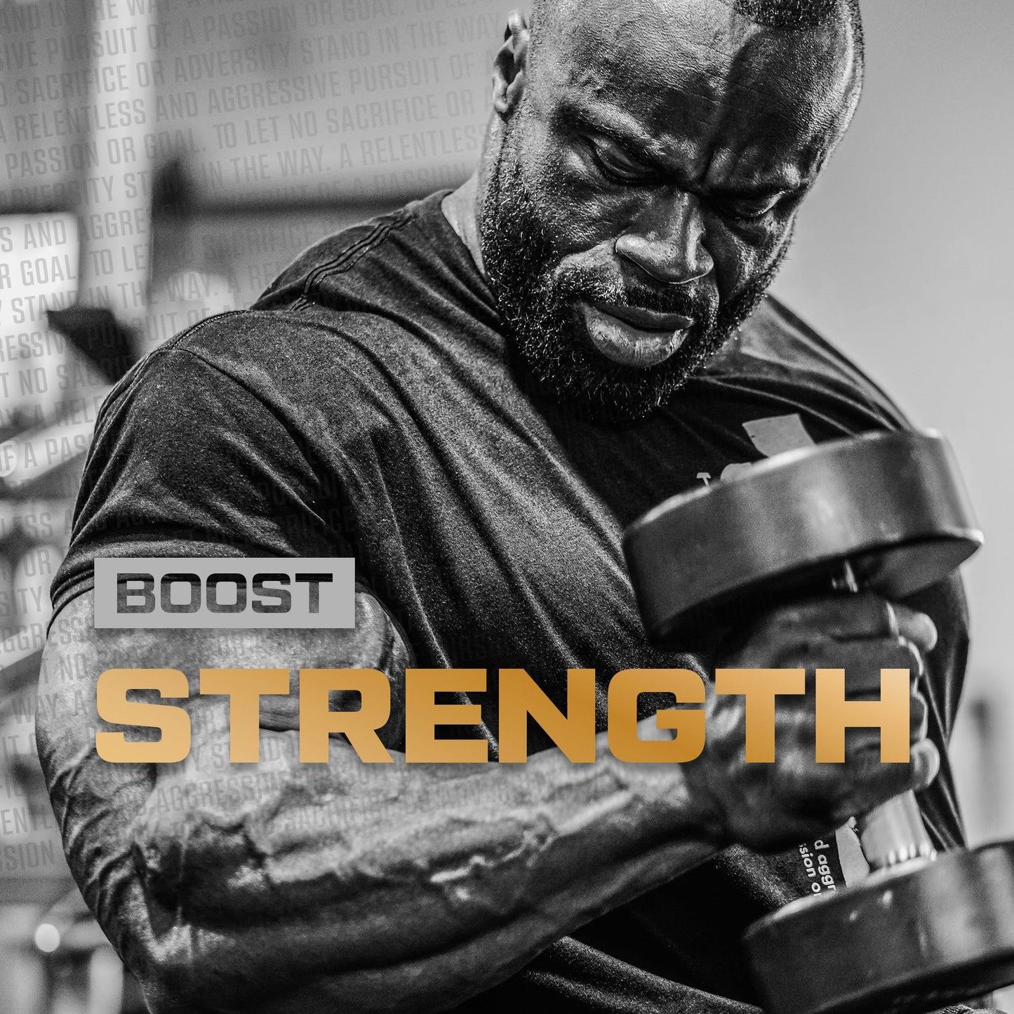 HOSSTILE Creatine, Micronized Creatine Monohydrate Powder for Men & Women, Improve Muscle Size, Strength & Power Output, Post Workout Recovery Drink, Unflavored, 60 Servings