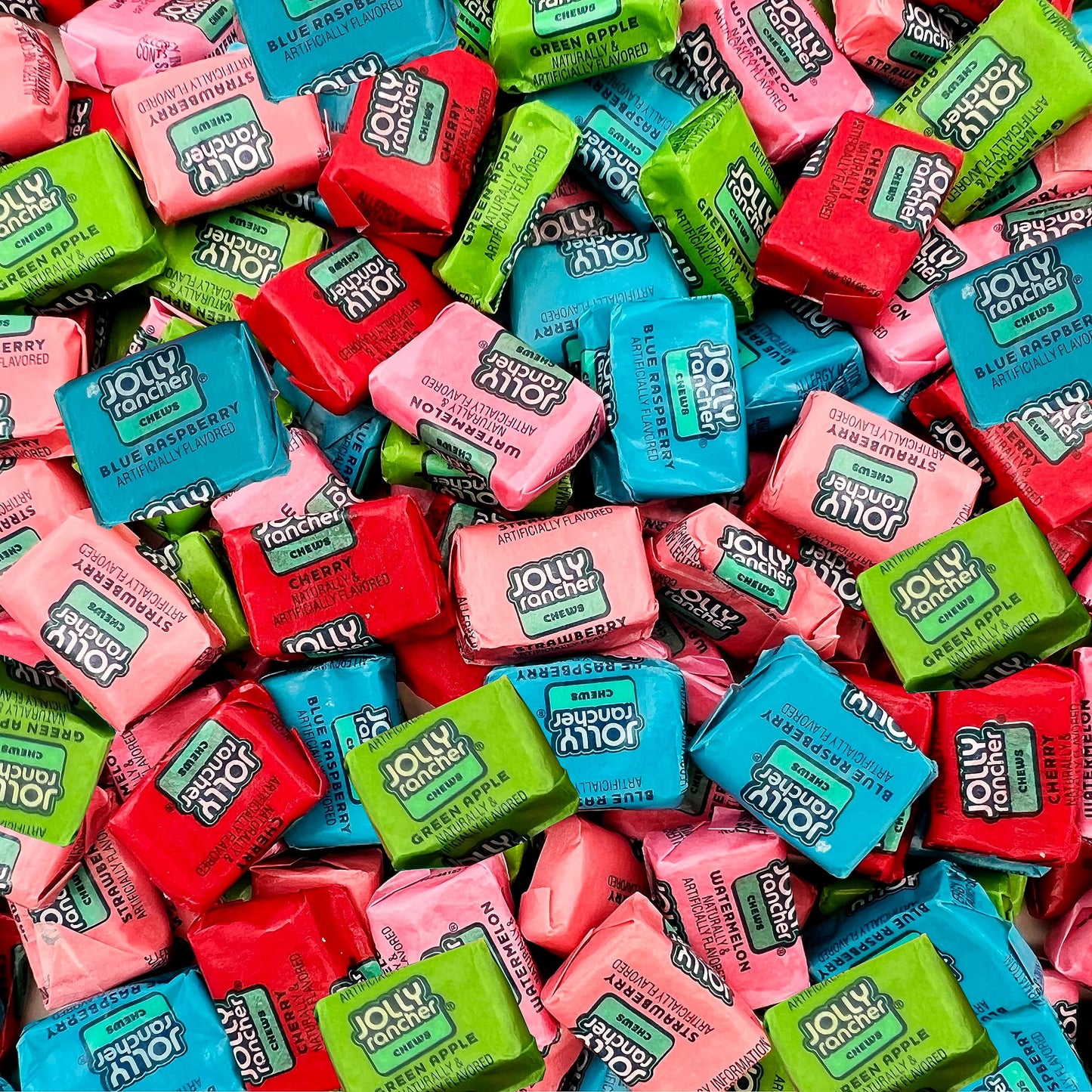 JOLLY RANCHER Chews Assorted Fruit Candy Bulk Pack 2 Pounds About 190 Count